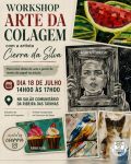 Workshop de colagem art&iacute;stica 